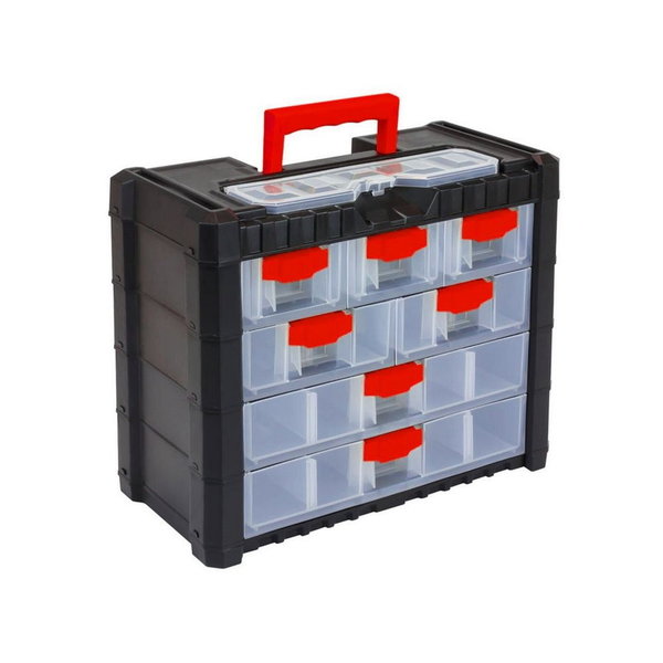 Sortimentskasten Sortierbox Werkzeugorganizer Kleinteilemagazin 40x20x32 cm